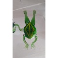 2 x Adorable Murano Frogs Very fine glass art