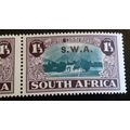 SWA- Double Overprint on 1 stamp,RARE,