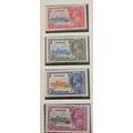 SWAZILAND-SILVER JUBILEE,MNH WITH SHORT AND LONG POLE VARIENT ON ALL STAMPS PLUS MORE