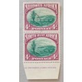 SOUTH WEST AFRICA-PICTORIALS,4d,SACC 107, with inscription,lightly canceled