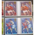GB-1980, SET of 4 Gutter Pairs, Sports Centenaries(MNH)