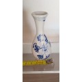 Delft small Bud Vase. Marked