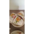 Vintage Marlborough Grindley Small Espresso Cups and Saucers x 6