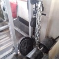 HeavyDuty 30kg chain 2M long for Extra Resistance ,comes with barbell attachment to hang off Barbell