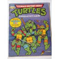 WOW! Teenage Mutant Hero Turtle Sticker Album -1990 - Scarce TMNT collectible