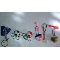 Various Cute Keyrings (Each)