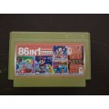 8-Bit/8 Bit TV Game Cartridge (4) - 5 Games in 1