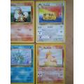 Pokemon cards - uncommon bundle [Played condition]