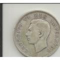 South Africa 2 1/2 Shillings 1945 coin