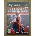Ultimate Spider-Man PS2 disc and manual