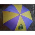 Vintage 1990 Teenage Mutant Ninja Turtles Kids Umbrella Yellow Purple TMNT