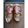 Woolworths Walkmates Kid`s Baby`s Shoes/Sandals - Size 7.5 - leather uppers