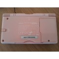 Nintendo DS Console Pink With Stylus Pen, Hello Kitty Carry Case & Games Bundle + Invite Cards
