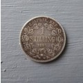 1894 Kruger 1 Shilling