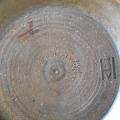 Stoneware dish with impressed KD mark - Kolonyama pottery, Lesotho