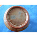 Liebermann pottery jar with cork lid (South African)