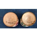 Pair of Italian hand decorated egg cups