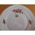 Kobenhavns Porzellain Maleri (KPM) - antique hand decorated cake plate (Denmark)