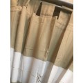 Tab top unlined Curtain(150 * 230)