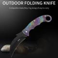 OUTDOOR FOLDING KNIFE (curved blade)