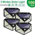 Powerful 100 LED Solar Light Motion Sensor Waterproof Garden Decoration Lights