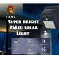 25LED SOLAR LIGHT motion sensor Wall Light waterproof an eco-friendly