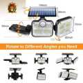 30W Solar Light ,Free Rotatation ,Adjustable Outdoor Sensor Light , 3 Mode Settings + Remote Control