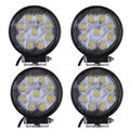 SUV LED Bakkie 4x4 Motorcycle Boat Headlight Spotlight 27W 3.5 Inch Round