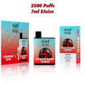 2500 Puffs R&M Mini Disposable Vape 7ml E-Liquid - Strawberry Shake