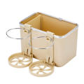 Car Armrest Box And Paper Towel Box - Beige