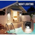 LED SOLAR LIGHT motion sensor Wall LIGHT outdoor waterproof eco-friendly