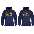 Couple Matching Hoodies in pairs (Prince/Princess)