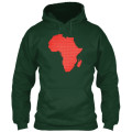 Africa Map Hoodie