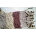 SCARF BROWN / MULTICOLOUR HANDKNITTED THICK WARM WINTER was R139.00