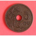 1905 5cent Belgium