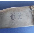 Vintage Pocket Knife ('Ivory-like'-handle)