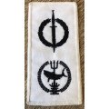 Combined Operator and Combat Diver Qualification Badge (Black on White - Unofficial)