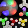 Colourful Hand Spinner Fidget Toy with LED Lights