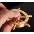 Nautical Gold Fidget Spinner Stress Reliever Toy