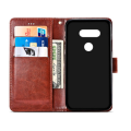 Black Naxtop Leather Phone Wallet Case for LG K50 Q60 TPU + PU Card Slot Phone Stand