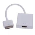 HDMI Female to 30P Dock Male Cable for iPhone 4 4S iPad 2 3