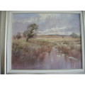 Chris Tugwell  Oil Painting `Freestate Landscape`