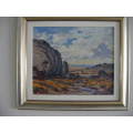 Piet Van Heerden  Oil Painting  `Namaqualand` Reduced