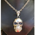 SP01 - XXL SKULL PENDANT WITH CHAIN