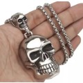 SP01 - XXL SKULL PENDANT WITH CHAIN