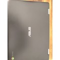 Asus Chromebook Flip Celeron N4020 4GB 11.6` IPS Touch Notebook - Grey