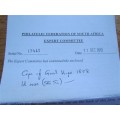 Cape of Good Hope 1d Triangualar SG5a rose ***PFSA Certificate***