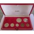 1969 SILVER COINS PROOF R1 PROOF SET - BOX DAMAGED BUT PROOF