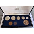 1985 PARLIAMENT DOUBLE  R1 COINS PROOF- SILVER- R1 PROOF SET -  PROOF