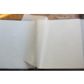 **R1 START** CLEAN . BLANK . UNUSED PAGES ALBUM + DUST COVER